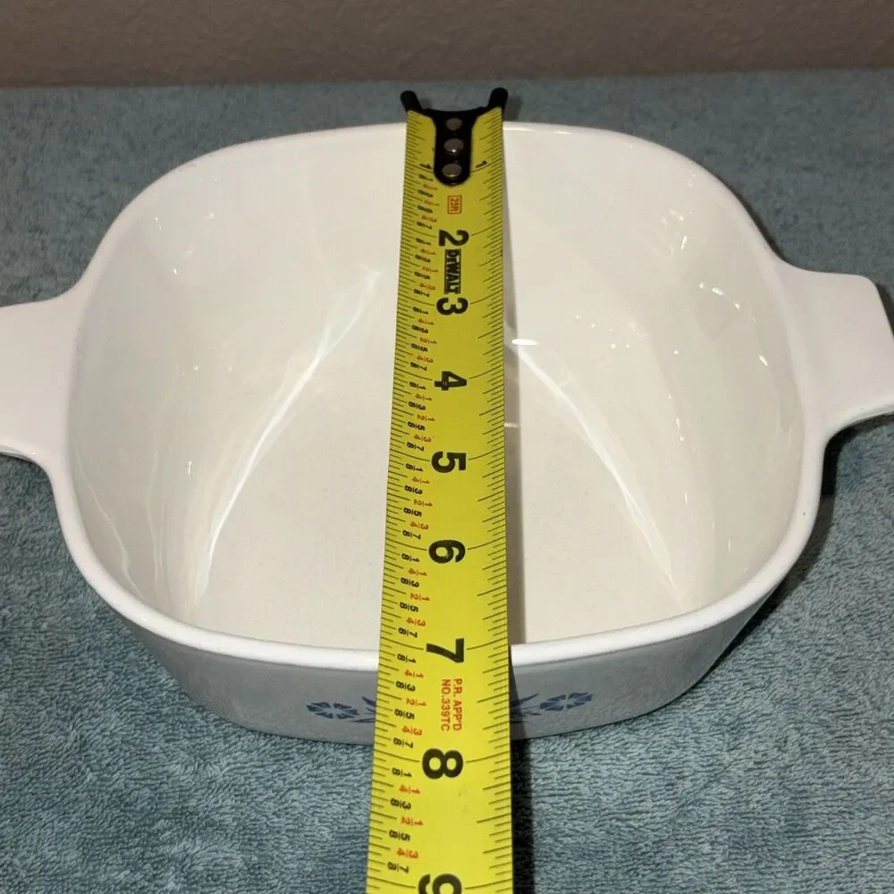 Vintage Blue Cornflower Corning Ware P-1 1/2-B 1 1/2 Qt Casserole USA No Lid